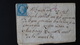 Enveloppe - 20c Bleu Napoléon III N°22 - Année 1865 - 1849-1876: Période Classique