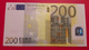 GERMANY 200 EUR  2002 Duisenberg UNC/aUNC  Print Code R005 B4  X01285674419 - 200 Euro