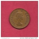 SOUTH AFRICA, Circulated Coin XF, 1956, 1/2 Penny, Elizabeth II,  KM45,  C1409 - D. 1 Penny