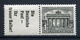 33800) BERLIN Zusammendruck W 39 Postfrisch Aus 1952, 90.- &euro; - Neufs