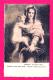 [DC9887] CPA - FIRENZE - R. GALLERIA UFFIZI - MADONNA DETTA DELLE ARPIE ANDREA DEL SARTO - Viaggiata 1910 - Old Postcard - Pittura & Quadri