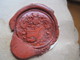 Delcampe - Zegels Van Was - Wax Seals - Lakzegels Collection, 2cm à 4cm, Before 1900 - Sceaux De Cire - Adel Familiekunde - Manuscrits