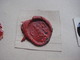 Delcampe - Zegels Van Was - Wax Seals - Lakzegels Collection, 2cm à 4cm, Before 1900 - Sceaux De Cire - Adel Familiekunde - Manuscripten