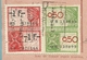 ONTVANGKAART Met Fiscale-zegel Met Firmaperforatie U.P.L. "Usines Peters-Lacroix Haren" - 1934-51