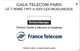 CARTE TELEPHONE SALON DEMONSTRATION GSM FRANCE TELECOM  GALA  TELECOM PARIS 93 ISSY LES MOULINEAUX ALCATEL - Otros & Sin Clasificación