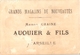 Delcampe - 6 Cards  PUB Tour St Jaques Auquier Marseille Epicerie Des Halles Tours  Imp APPEL Paris Pierrot  Dices DES  Dés  WURFEL - Autres & Non Classés