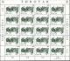 Faroe Islands 1981 MNH Sc #59-#62 Set Of 4 Minisheets Of 20 Old Torshavn - Féroé (Iles)