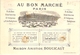 1 PUB Calendrier 1885 Fil à Coudre Julius SCHURER & 1 Chromo "Au Bon Marché"  Marbles Jouer Aux Billes Murmeln Knikkers - Petit Format : ...-1900