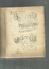 Delcampe - ANCIEN CAHIER CONTENANT DE NOMBREUX CACHETS ENCRE (16 PAGES) ET DES CACHETS DE CIRE (21 PAGES) - Gebührenstempel, Impoststempel