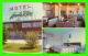 HAUTERIVE, QUÉBEC - HÔTEL-MOTEL HAUTERIVE INC - CIRCULÉE EN 1987 - PUBLICITÉ MANICOUAGAN ENR - - Saguenay