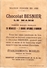 Delcampe - 1880 - 5 Chromo Litho  Pub Guérin Boutron Chocolat Besnier Le Mans Couzan Source Brault Le Jeu De Tonneau Game Of Barel - Andere & Zonder Classificatie