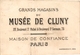 Delcampe - 1880 - 5 Chromo Litho  Pub Guérin Boutron Chocolat Besnier Le Mans Couzan Source Brault Le Jeu De Tonneau Game Of Barel - Otros & Sin Clasificación