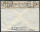 1938 Germany 25pf Graf Zeppelin, Frankfurt / Basel Bahnpost Cover - Switzerland - Briefe U. Dokumente