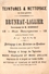 2 Cards C1900 Pub Peudefer Epernay Bruneau Mans  Loto Children Playing Loto - Otros & Sin Clasificación