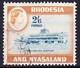 RHODESIE NYASSALAND 1959-62 YT N° 25A, 28 Et 29 Obl. - Rhodesien & Nyasaland (1954-1963)