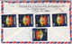 Air Mail SRI LANKA COVER Multi Stamps KANDYAN CROWN - Sri Lanka (Ceylon) (1948-...)