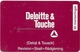 Sweden - Telia - Deloitte & Touche - 03.1996, 3.830ex, Used - Schweden