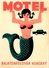 2 Hotel Labels Etiquette  Mythologie SIRENE Mermaid Zeemeermin Meerjungfrau   Motel Balaton Hungary  Dubrovnik Opatija - Hotel Labels