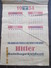 HITLER PRESIDENT -1934 CALENDAR From GOEBBELS National Socialist Propaganda - D.A.P. Berlin- Complete 34 X 21 Cm - Rare - Tamaño Grande : 1921-40