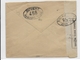 ESPAGNE - 1917 - ENVELOPPE PUB DECOREE De VALENCIA Avec CENSURE FRANCAISE N°458 - Cartas & Documentos