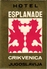 4 Hotel Label Etiquette Sea Horse Hippocampe Zeepaardje Pub Yugoslavia Portugal Spain - Hotelaufkleber