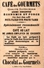 Delcampe - 6 Litho Chromo  CARDS C1900 CROQUET GAME JEU De CROQUET Krocketspiel Pub Bordeaux Paris Choc Des Gourmets Aiguebelle - Andere & Zonder Classificatie