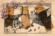 Delcampe - 6 Litho Chromo  CARDS C1900 CROQUET GAME JEU De CROQUET Krocketspiel Pub Bordeaux Paris Choc Des Gourmets Aiguebelle - Autres & Non Classés