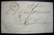 1845 Lettre De Branne Pour Bordeaux - 1801-1848: Vorläufer XIX