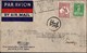 ! Luftpost Sydney, Par Avion, Australien, Australia, Air Mail Cover Via Greece To Berlin, Kangaroo 2 Shilling Stamp - Covers & Documents
