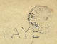 Brief Met Dubbelringstempel TIRLEMONT / TIENEN 2 (noodstempel) Met Stempel PAYE (noodstempel) - Fortune Cancels (1919)