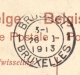 Belgisch Congo - 1913 - 10c Voorbedrukte Ansicht Van MATADI Naar Brussel / België - Postwaardestukken