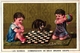 6 TRADE Cards Chromos CHESS ECHECS CHACH  Biljart Billard Loto Domino Card Game Jeu De Cartes - Ajedrez