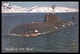 RUSSIA 2015 POSTCARD 3665 Used Fdc OSIPOV SUBMARINE 971 "VOLK" WOLF NUCLEAR ATOM SOUS MARIN U BOOT ARCTIC NORD Mailed - U-Boote