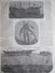 Gravure 1858 Sauvetage Des Navires Coulés Dans La Rade De SEBASTOPOL Crimée  Plongée Scaphandre - Non Classés