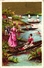 4 Trade Cards Chromo Rowing Canotage Regatta Skiff Sculling  Pub Bruxelles Lille  Choc Guérin Boutron ImpHérold Mertens - Rudersport