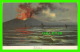 LOTS - 5 CARTES DE DELPHIS - MOUNT VESUVIUS IN ERUPTION - SÉRIES 60- 1-2-3-5-6- - UNDIVIDED BACK - - 5 - 99 Cartes