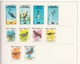 WALLIS ET FUTUNA  1978 4 STAMPS MNH + 1987 6 STAMPS MNH  FAUNA BIRDS - Unused Stamps