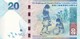 HONG KONG 20 DOLLARS 2013 VF (free Shipping Via Regular Air Mail (buyer Risk) - Hong Kong