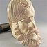 + PIPE EN ECUME TETE DE FAKIR + Tabac Fumeur Sculpture - Meerschaumpfeifen