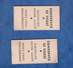 2 Tickets De Balance - 1955 - Société Anonyme Française Des Appareils Automatiques - Biglietti D'ingresso