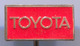 TOYOTA - Car, Auto, Automotive, Vintage Pin, Badge, Abzeichen - Toyota