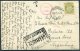 1922 Norway Kristiania Akershus Postcard 20 Ore Posthorn - Buenos Aires, Argentina. Postage Due Taxe 30 Cents - Covers & Documents