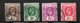 Ceylon, 1912 KGV Definitives Selection To 30c, Good Used (4994) - Ceylon (...-1947)