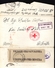 Guerre 39/45 Prisonnier Italien Des Anglais Camp 307 Fayed Egypte Croix Rouge Certainement Ex Afrika Korps Censure FP - Sonstige & Ohne Zuordnung