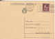 4-Intero Postale Luogotenenza 60c.Re V.E.III Pubblicitario Al Verso RICOPERTO Con L.2 Democratica-Catania X Città-1948 - Storia Postale