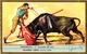 Delcampe - 6 Trade Cards    Chromo   BULLFIGHT TORERO Tauromachie  Pub Liebig - Other & Unclassified