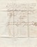 Lettre Cachet STE LIVRADE Lot Et Garonne 11/11/1837cachet OR Origine Rurale Taxe Manuscrite + 1 Décime Pour Marmande - 1801-1848: Precursors XIX