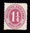 Schleswig-Holstein, Scott #11, Mint Hinged, Number, Issued 1865 - Schleswig-Holstein