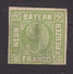 Bavaria, Scott #6, Mint No Gum, Number, Issued 1850 - Autres & Non Classés