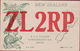 New Zealand Napier Hawkes Bay County Aorangi QSL Card Amateur Radio Station 1976 Kiwi Bird - Radio Amateur